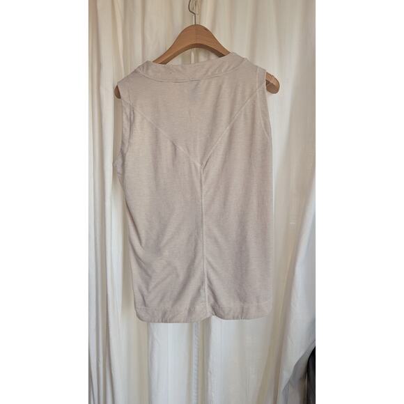 Indygena Small Women Pullover Wide Strap Tank Top Beige - Picture 7 of 7